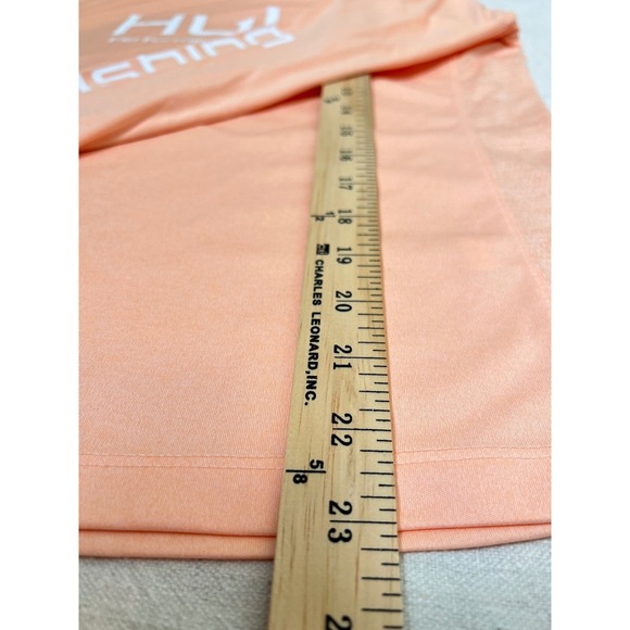 Huk Pursuit Heather Long Sleeve Performance Crewneck Women's Small 50+ UPF - Picture 5 of 9